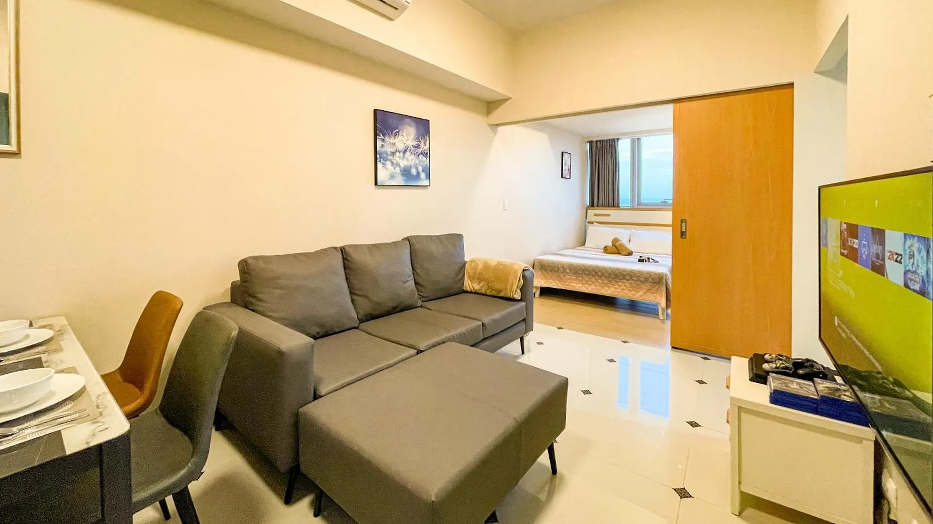 公寓式酒店 Cityscape View 2Br In Uptown Bgc W 200Mbps Wifi 达义